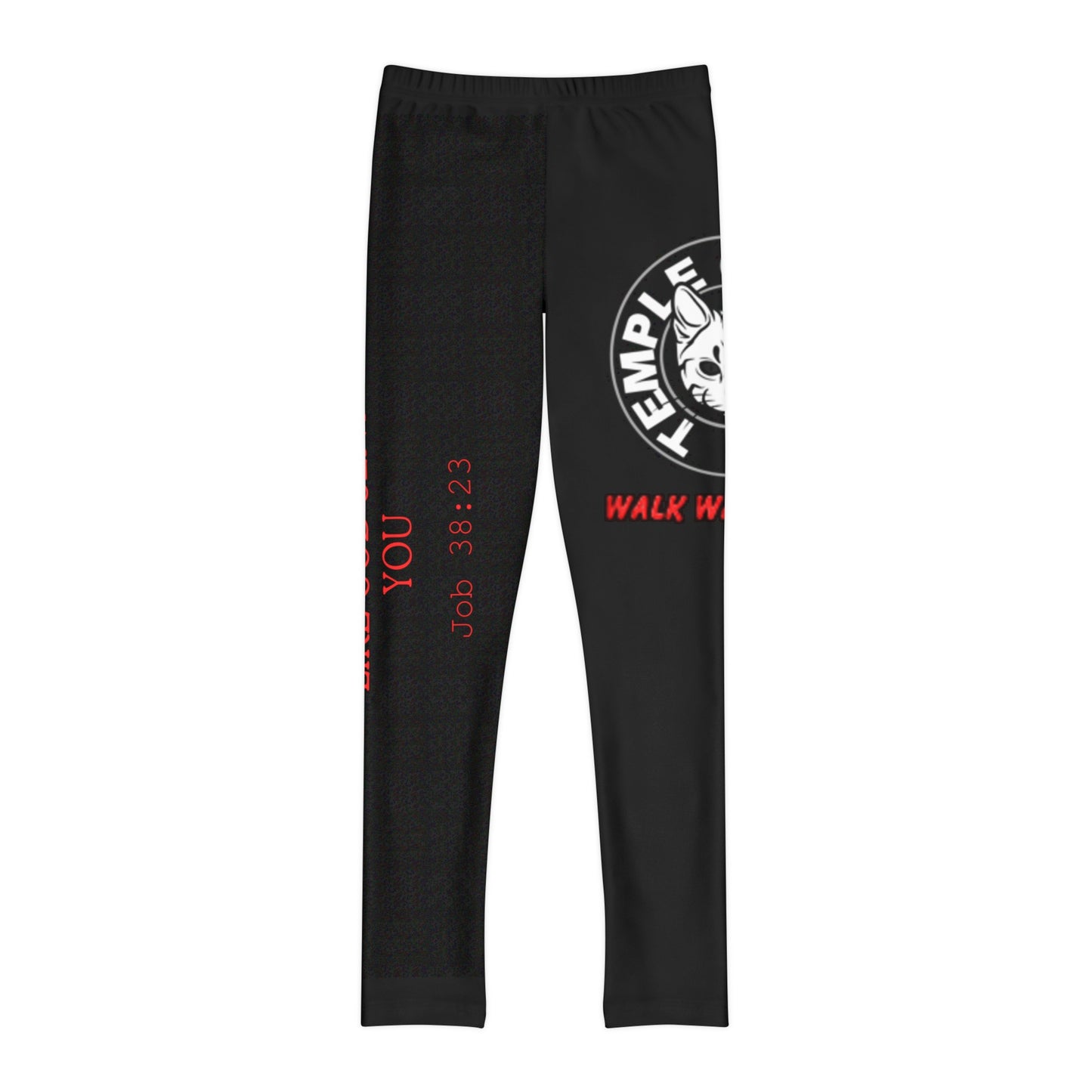 Walk Walk Walk Youth Full-Length Leggings - Temple Of Power