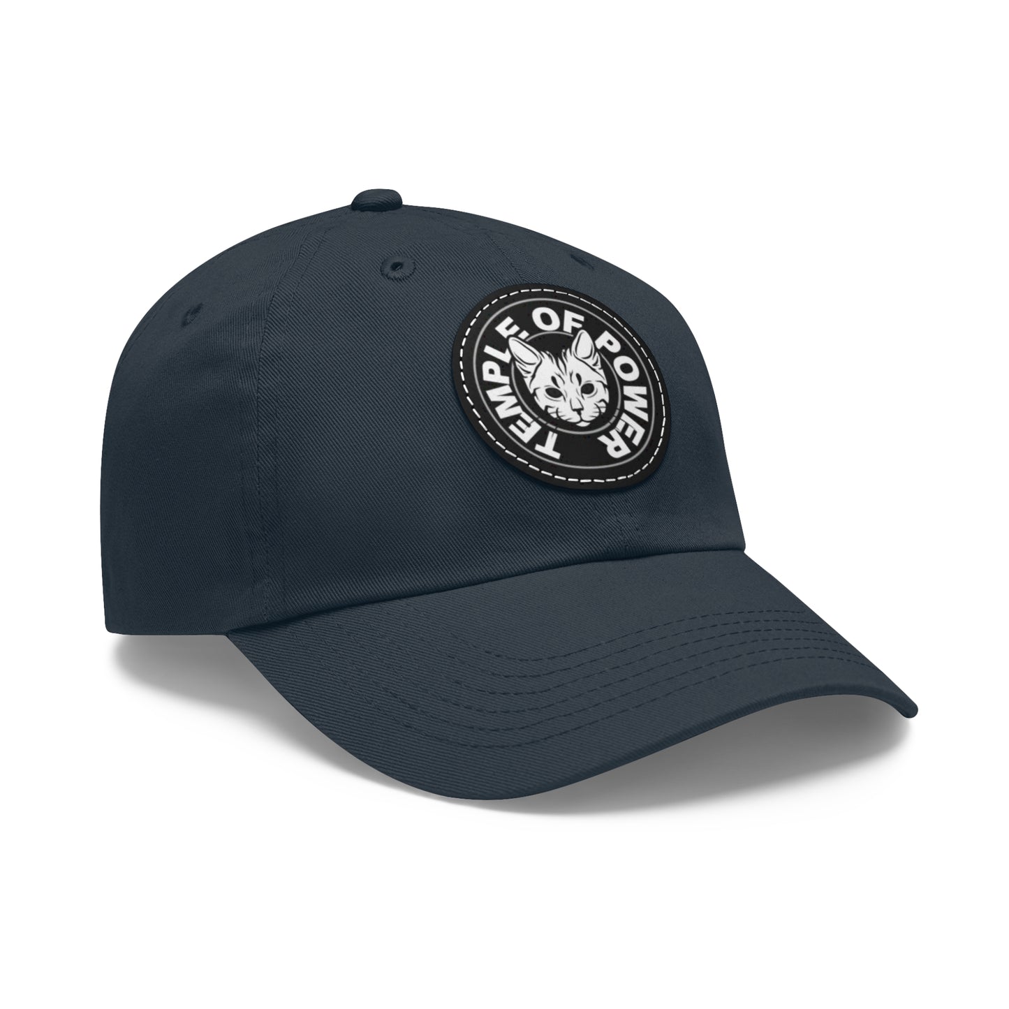 T.O.P Dad Hat with Leather Patch - Temple Of Power