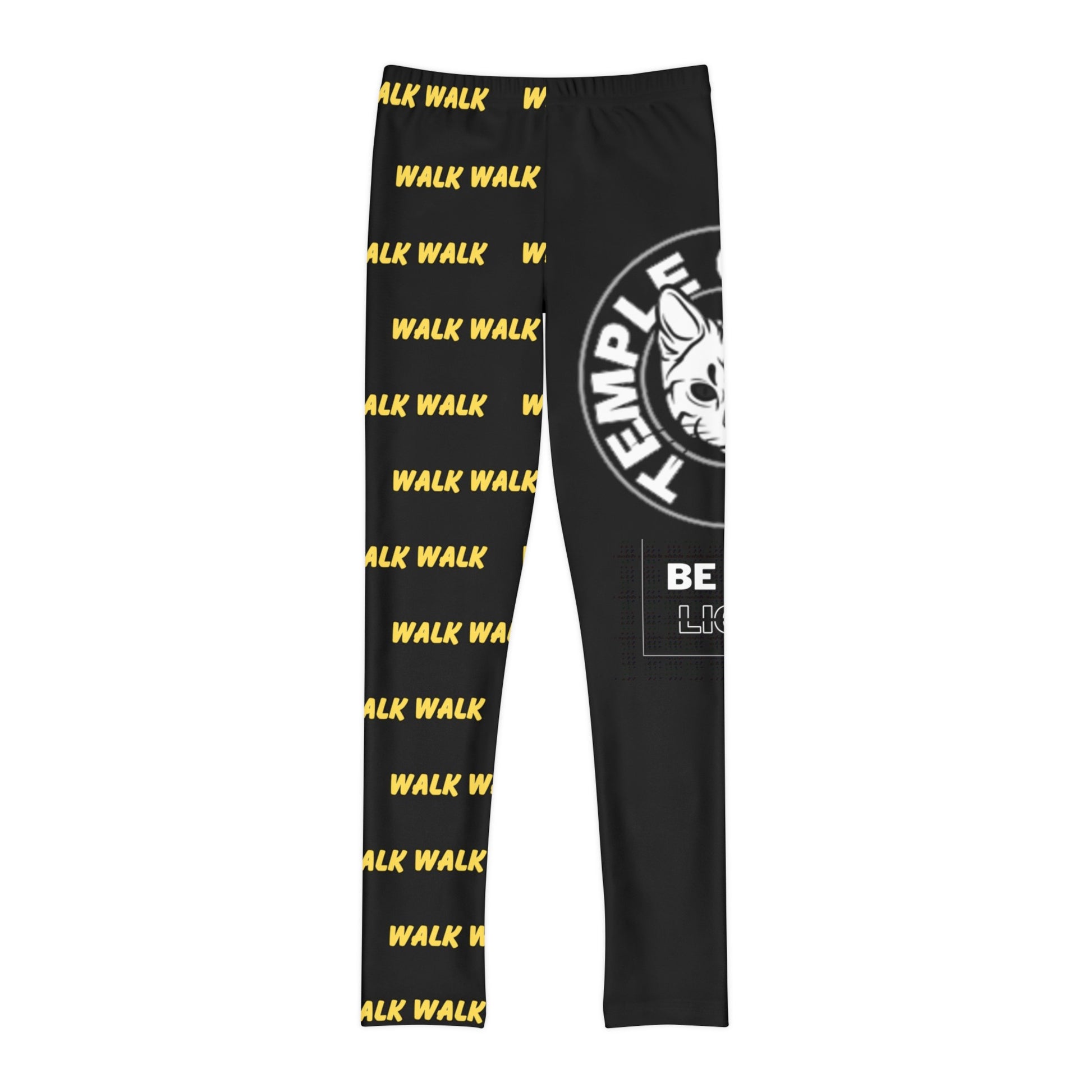 Walk Walk Walk Youth Full-Length Leggings - Temple Of Power