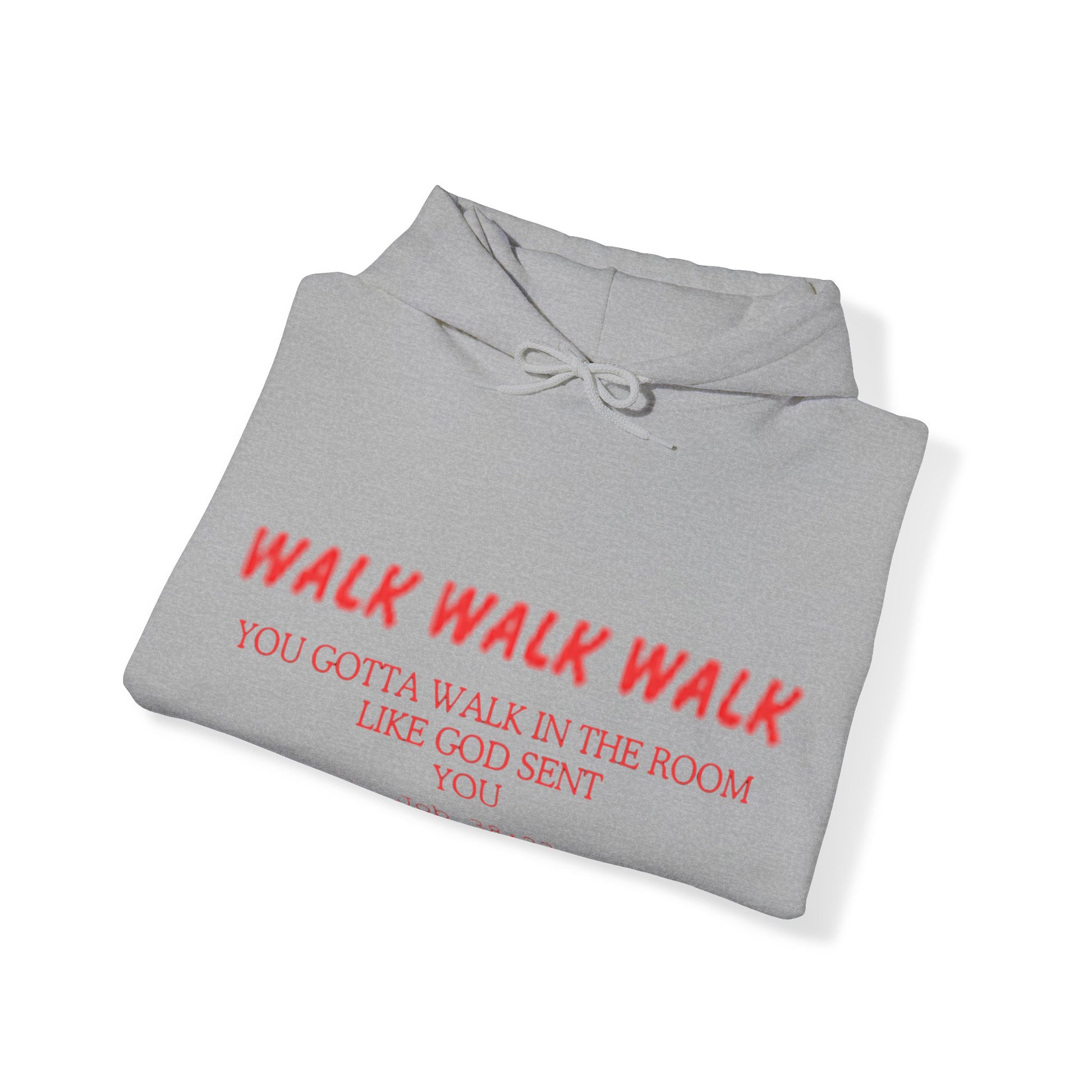 Unisex Walk Walk Walk Hooded Sweatshirt - Temple Of Power