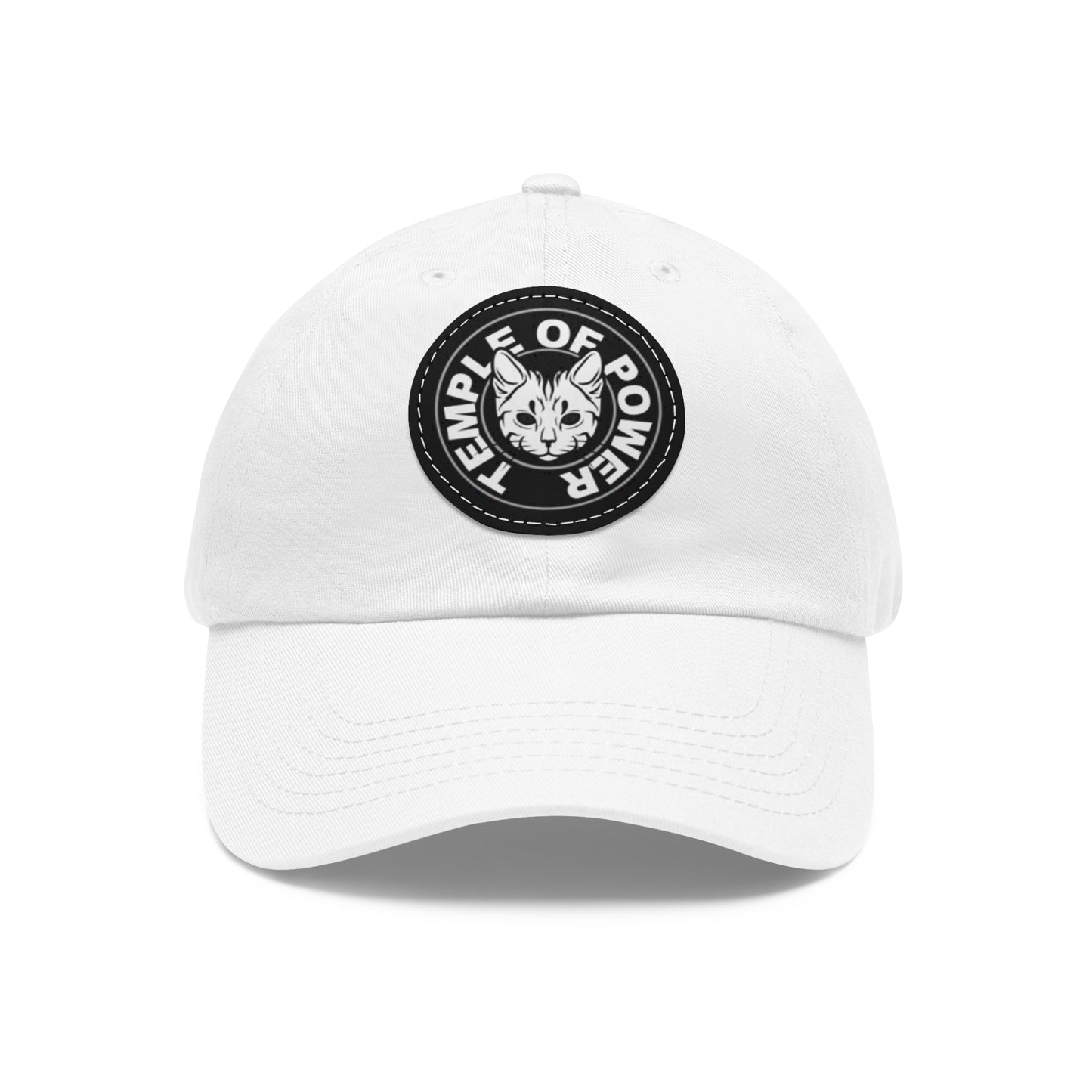 T.O.P Dad Hat with Leather Patch - Temple Of Power