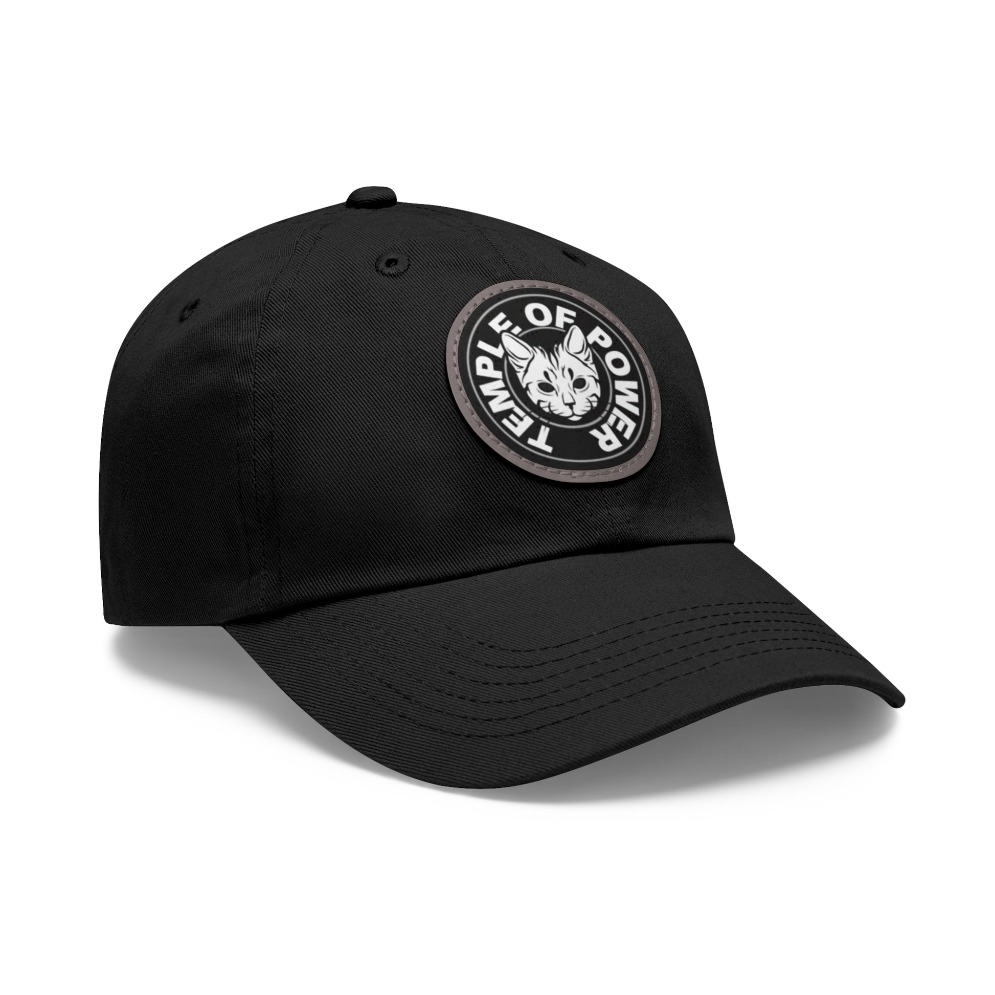 T.O.P Dad Hat with Leather Patch - Temple Of Power