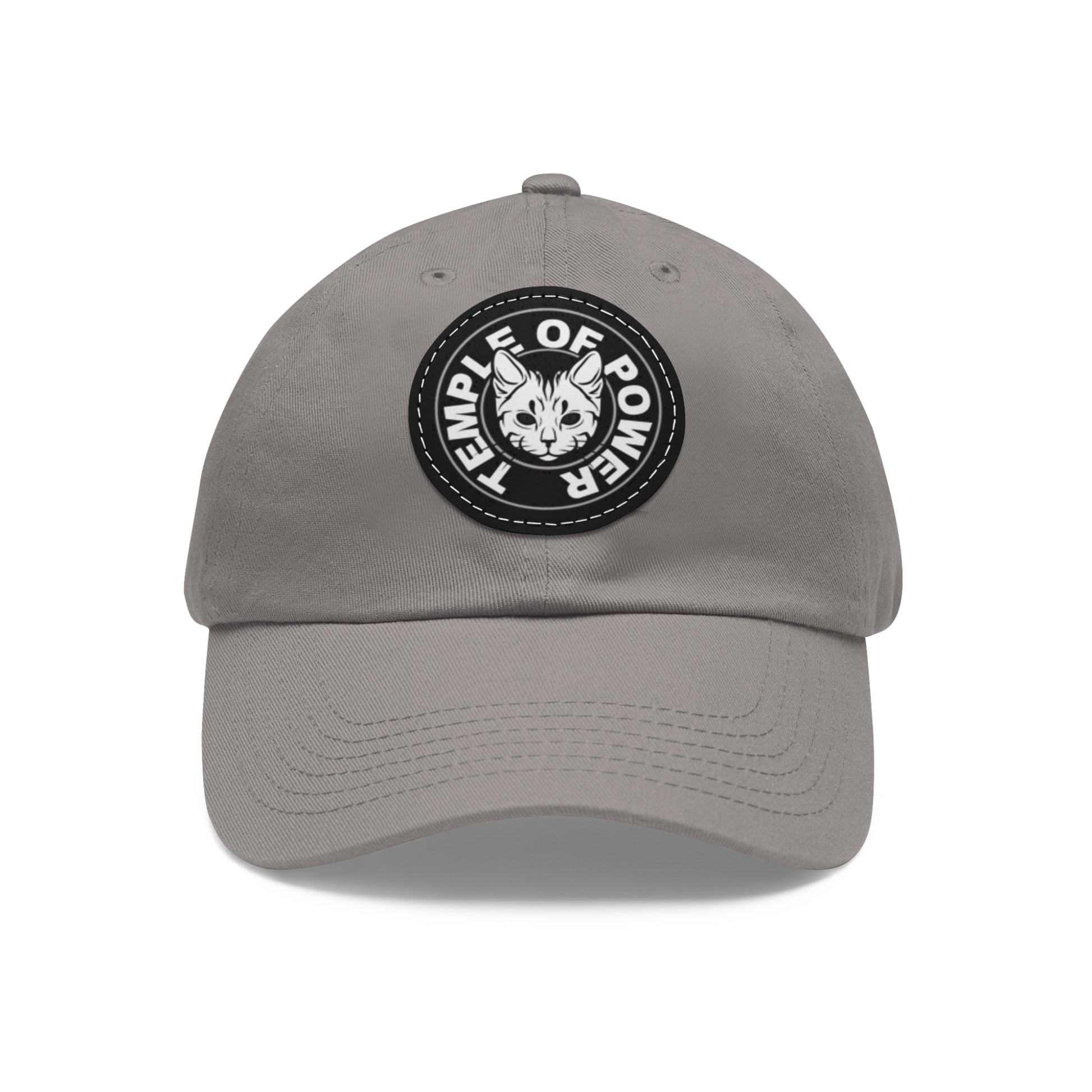 T.O.P Dad Hat with Leather Patch - Temple Of Power