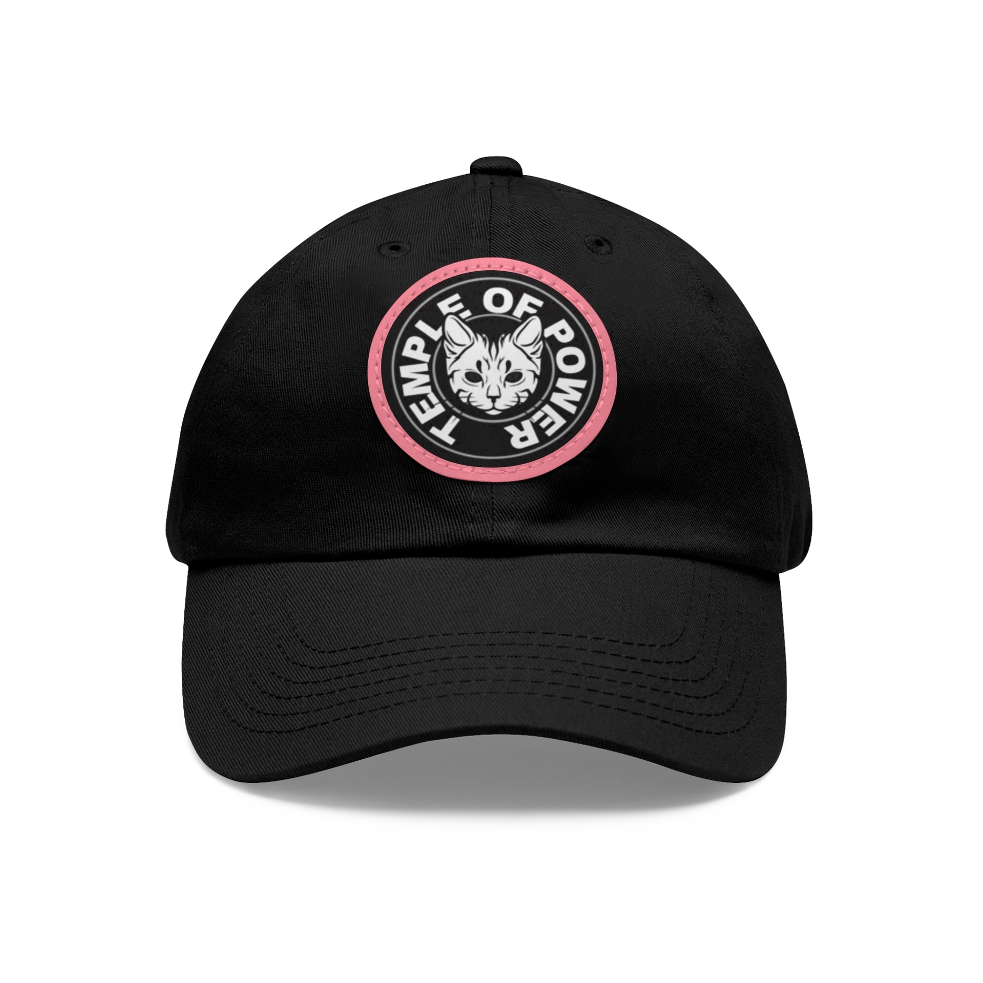 T.O.P Dad Hat with Leather Patch - Temple Of Power