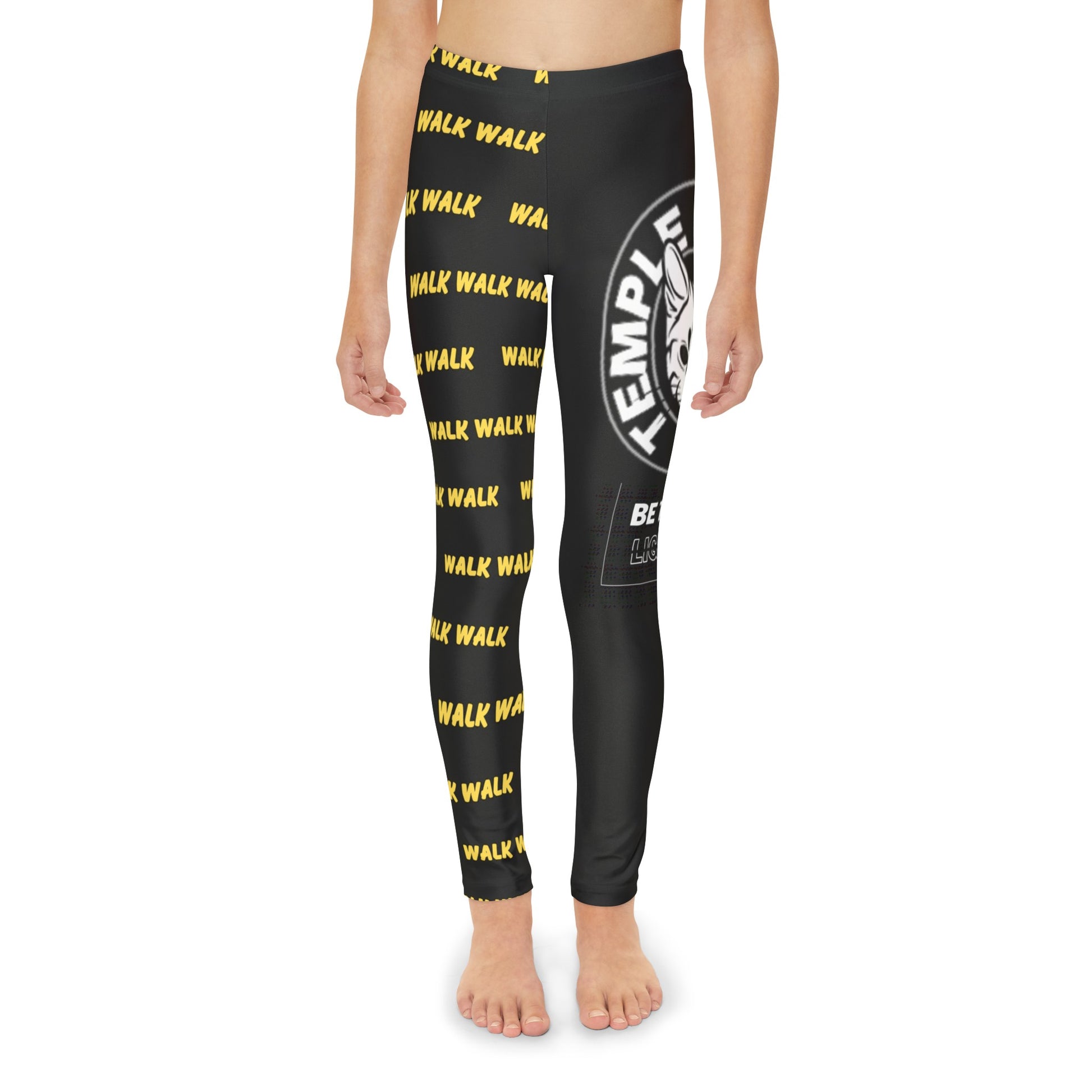 Walk Walk Walk Youth Full-Length Leggings - Temple Of Power