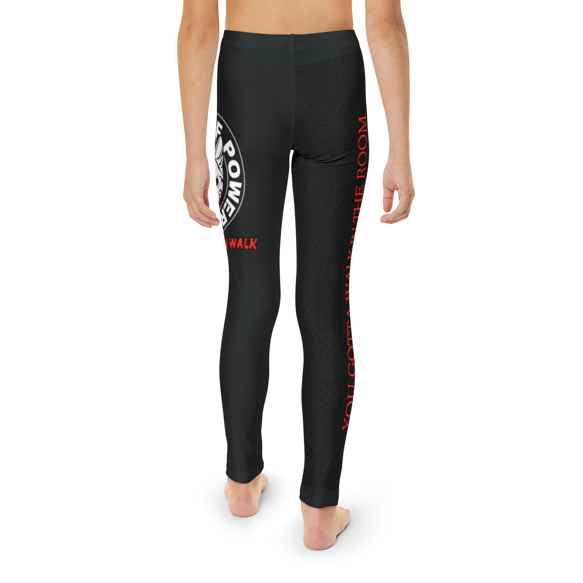 Walk Walk Walk Youth Full-Length Leggings - Temple Of Power