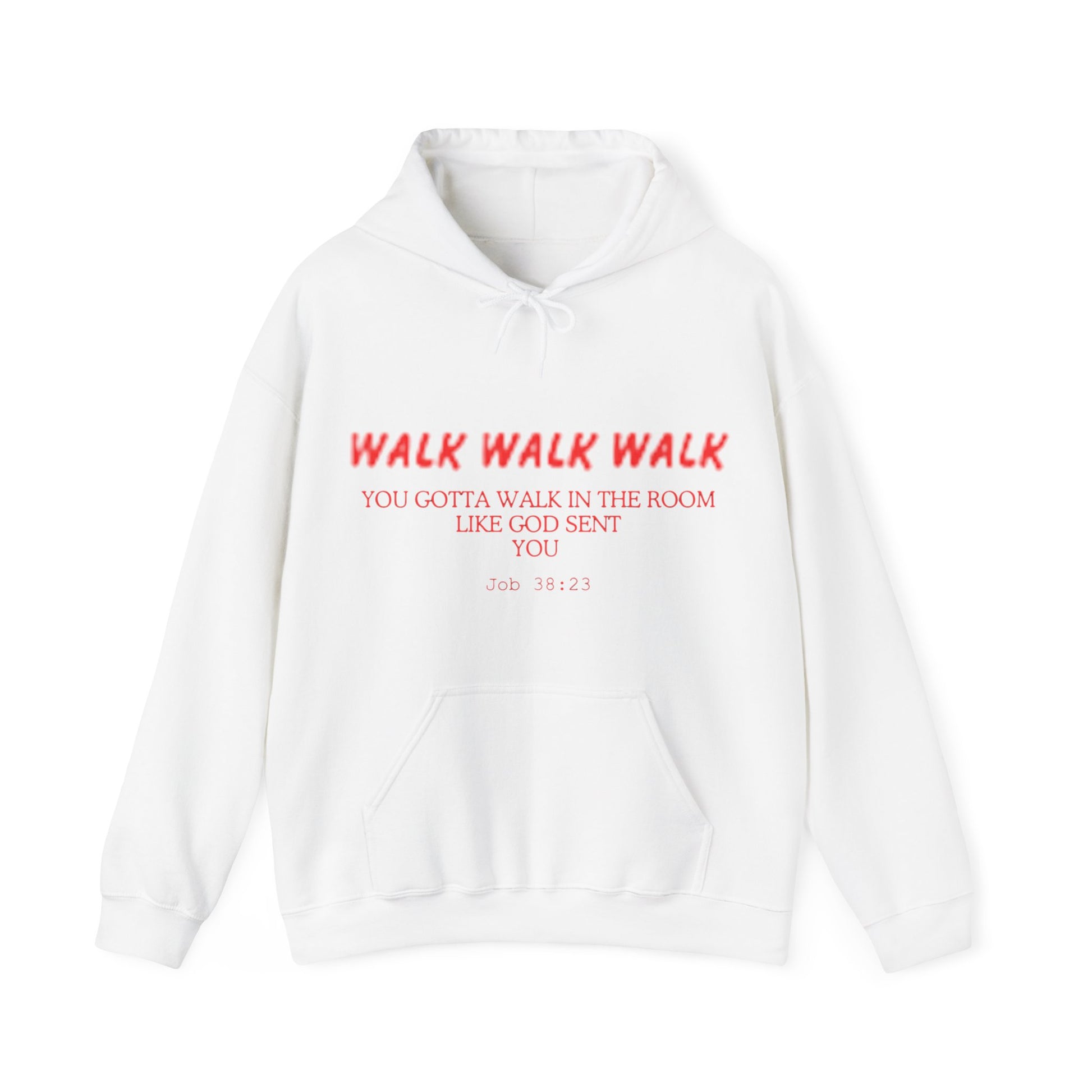 Unisex Walk Walk Walk Hooded Sweatshirt - Temple Of Power