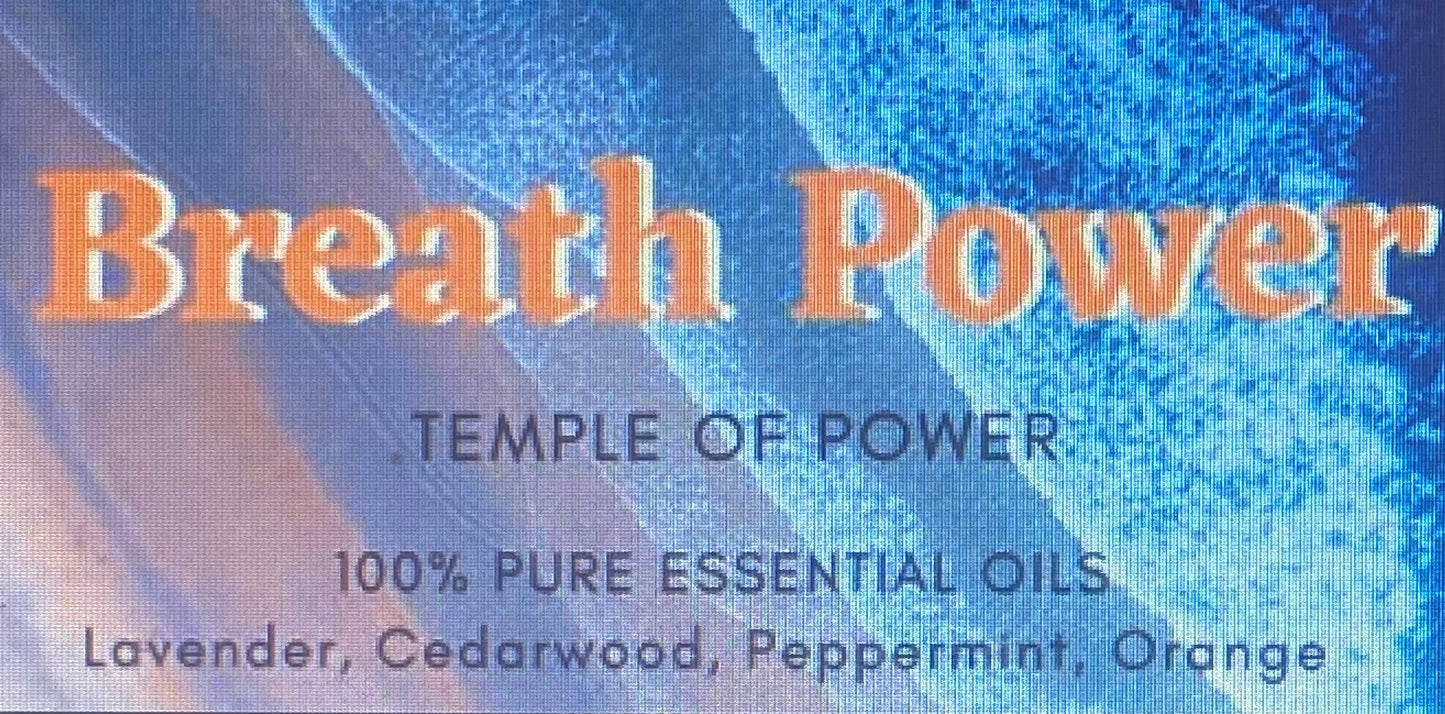 BREATHE POWER- INHALER - Temple Of Power